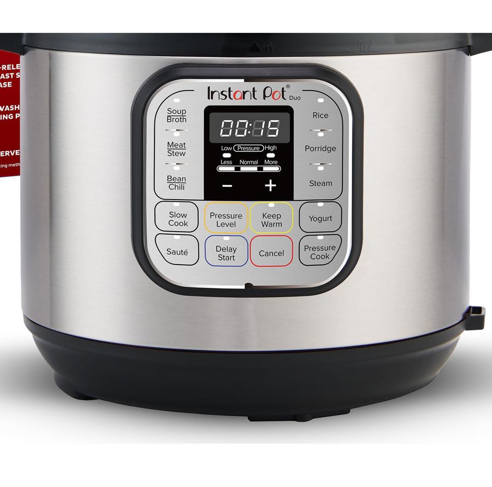 Amazon.com: Instant Pot Duo 7 合1 迷你電子壓力鍋、慢燉鍋、電鍋、蒸