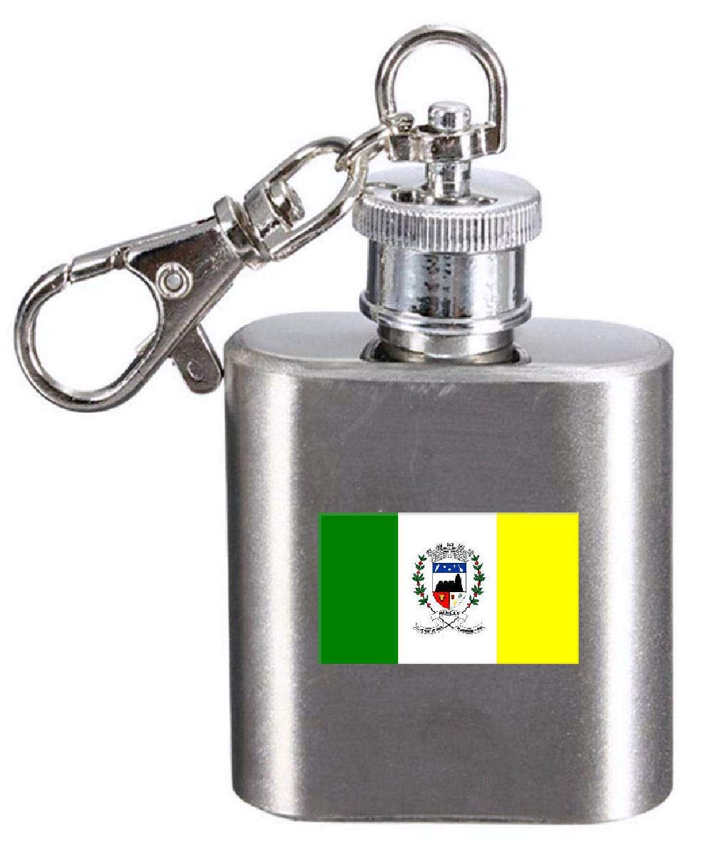 Flasque porte-clés Pancas City Espirito Santo idée cadeau homme