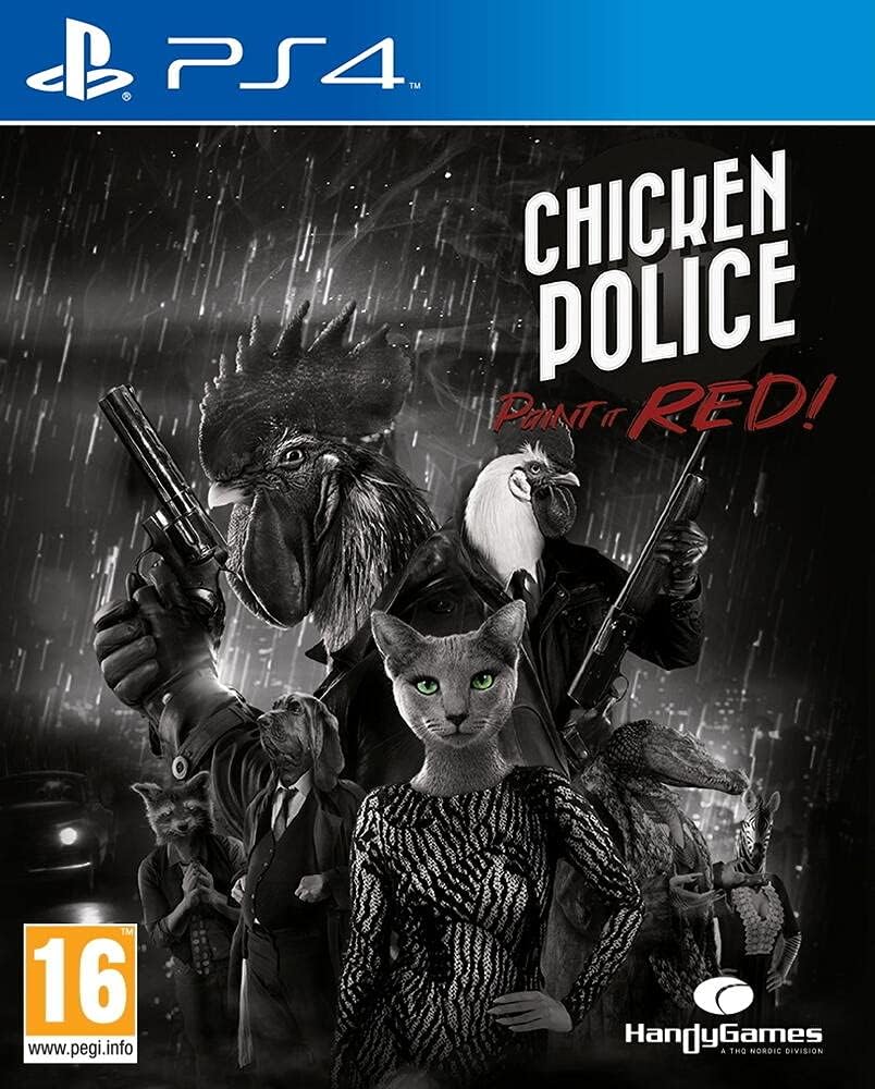 Chicken Police: Paint It Red! - PlayStation 4 (PS4)