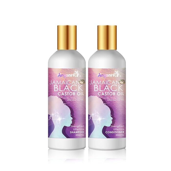 Buy Arganrro Castor Oil Dandruff Shampoo & Conditioner Dandruff