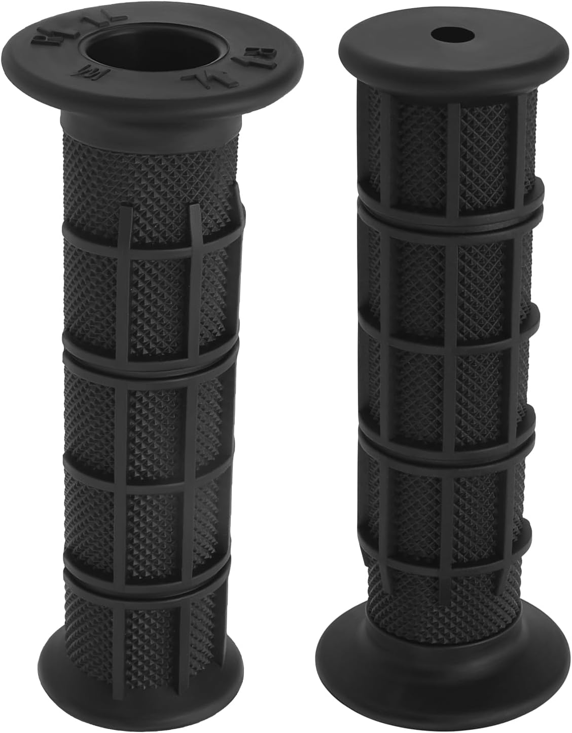 M MATI Handlebar Grips for Yamaha Raptor Grizzly Kodiak Bruin Big Bear 80 125 200 250 350 400 450 550 660 700 YFM250 YFM350 YFM400 YFM700 YFZ450 2001-2024 5LP-26241-00-00 5FU-F6241-10-00