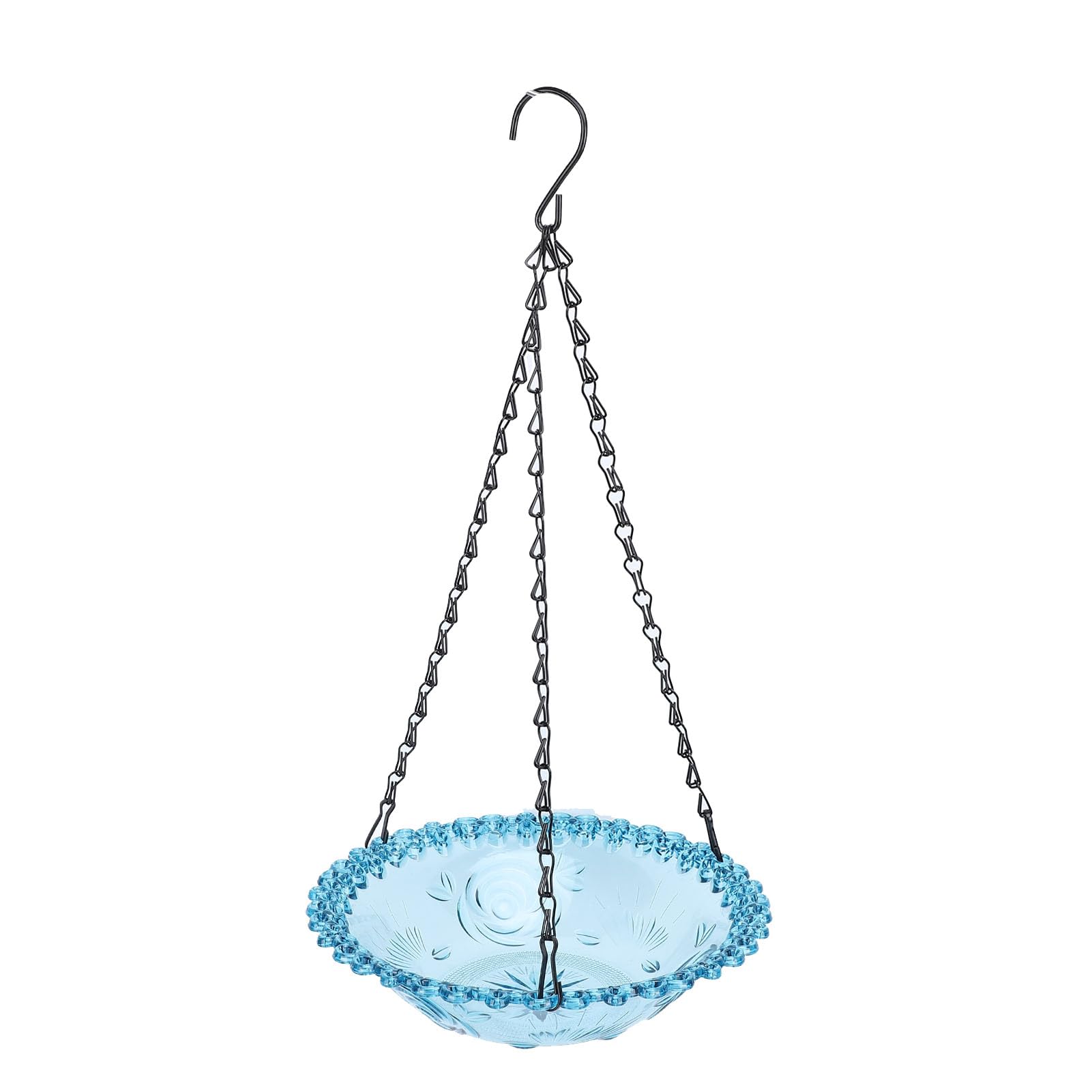 Solar Bird Bath Fontanna wisząca plastikowa hummingbird wodna fontanna zasilana energią słoneczną ogrodową ogród dekoracje trawnikowe