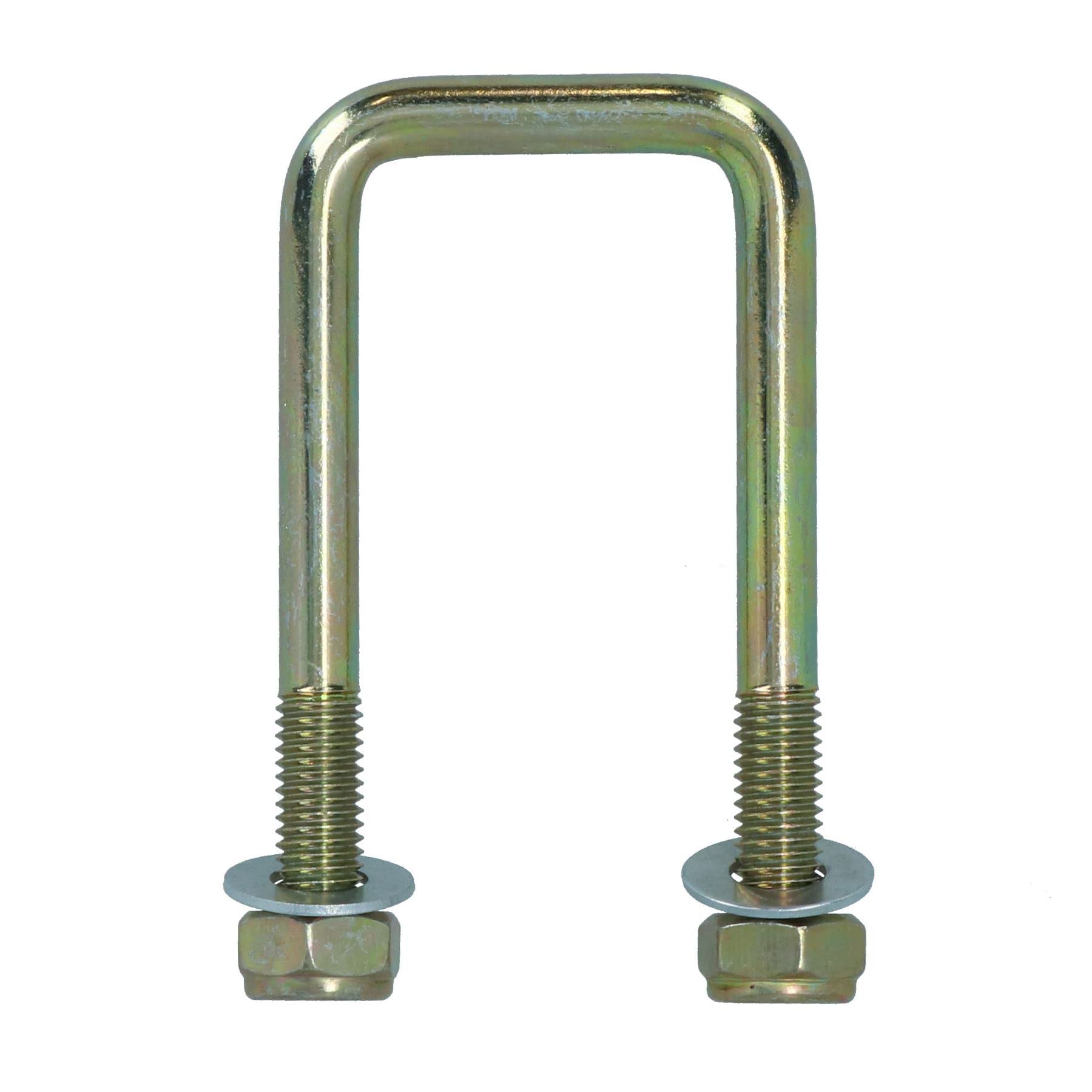 M10 40mm x 88mm boulon en U/N-Bolt pour remorques 1 paire avec des écrous UBR02 HAUTE RÉSISTANCE