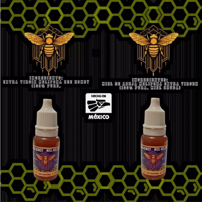 Miel Melipona 100% Natural Raw Honey Jimerito miniatura 3
