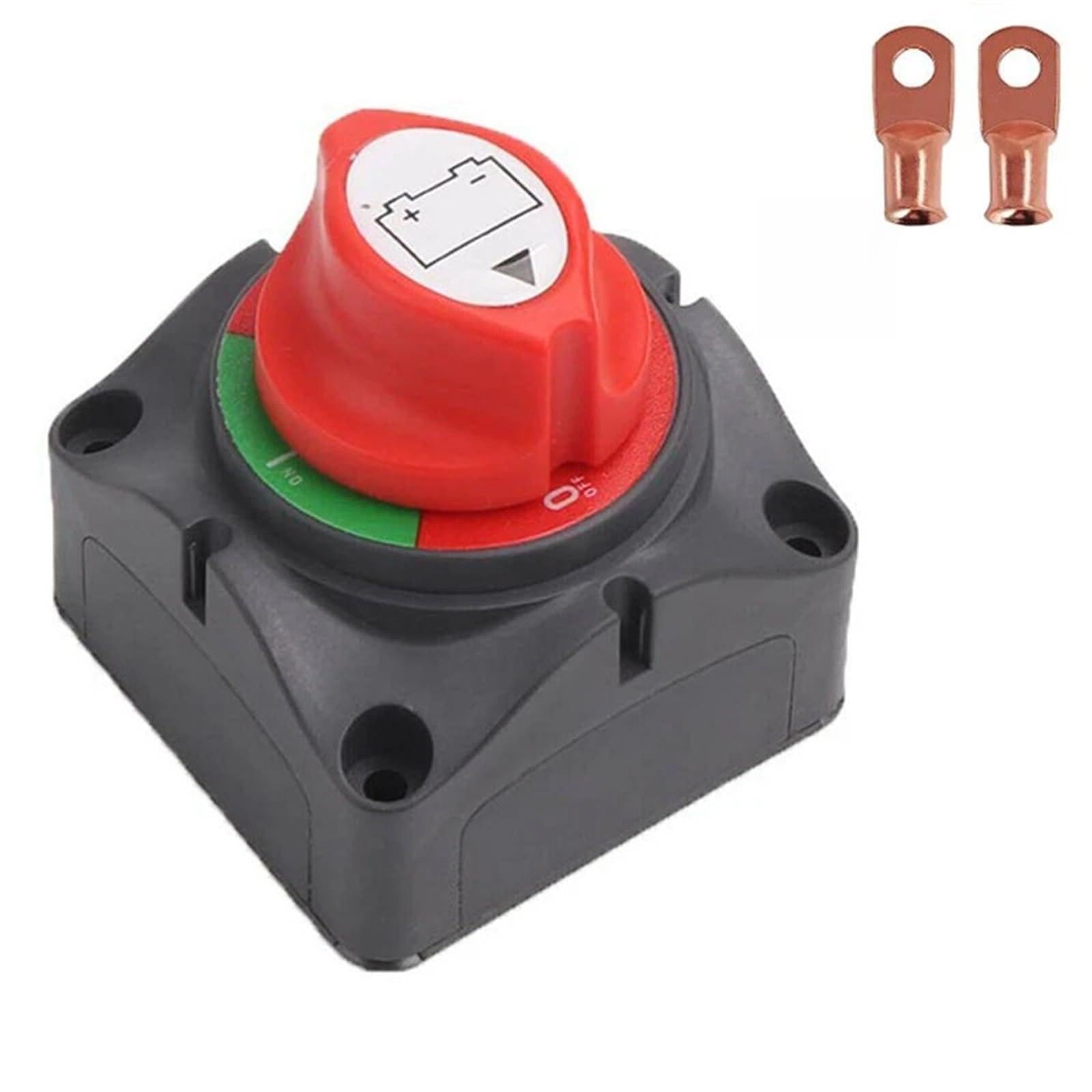 Adatto per auto Adatto per barca Interruttore di disconnessione automatica Interruttore marino a doppia massa 12-24V Interruttore di spegnimento a 2 e 3 posizioni(2 position with wire)