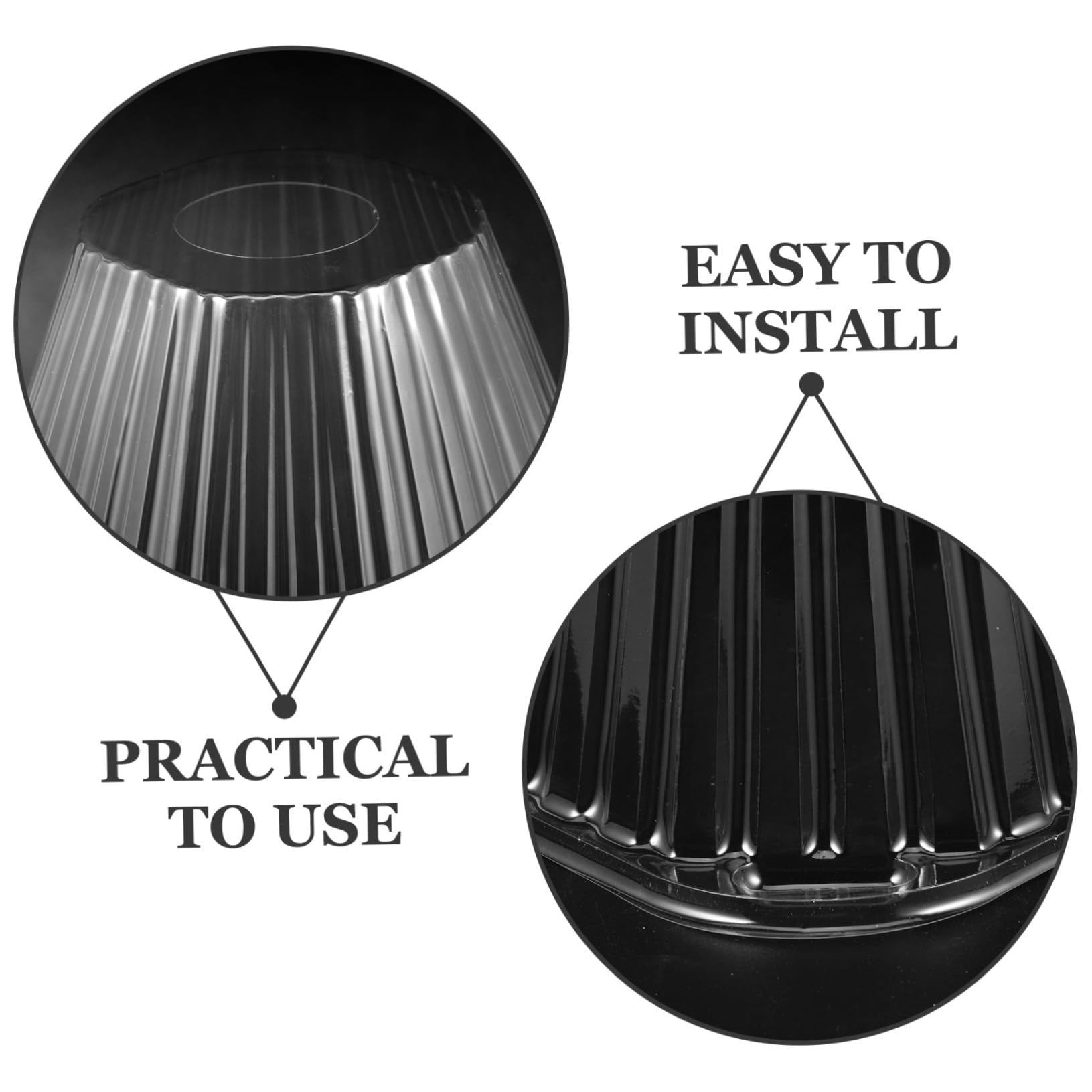 Cloche de Jardin Conique 10 Pièces en Pet pour Protection des Semis