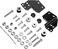 Vista 1 de Kit de accesorios de acoplamiento desmontables compatible con Harley Touring Road King Street Electra Road Glide 1997-2008