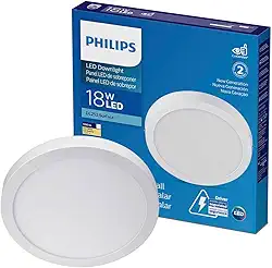 Painel Plafon Led Philips de sobrepor redondo 18W luz branca neutra (4000K) bivolt (100-240V)