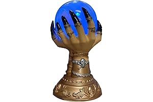 Spooky Glowing Crystal Ball: An Enchanting Witch's Companion