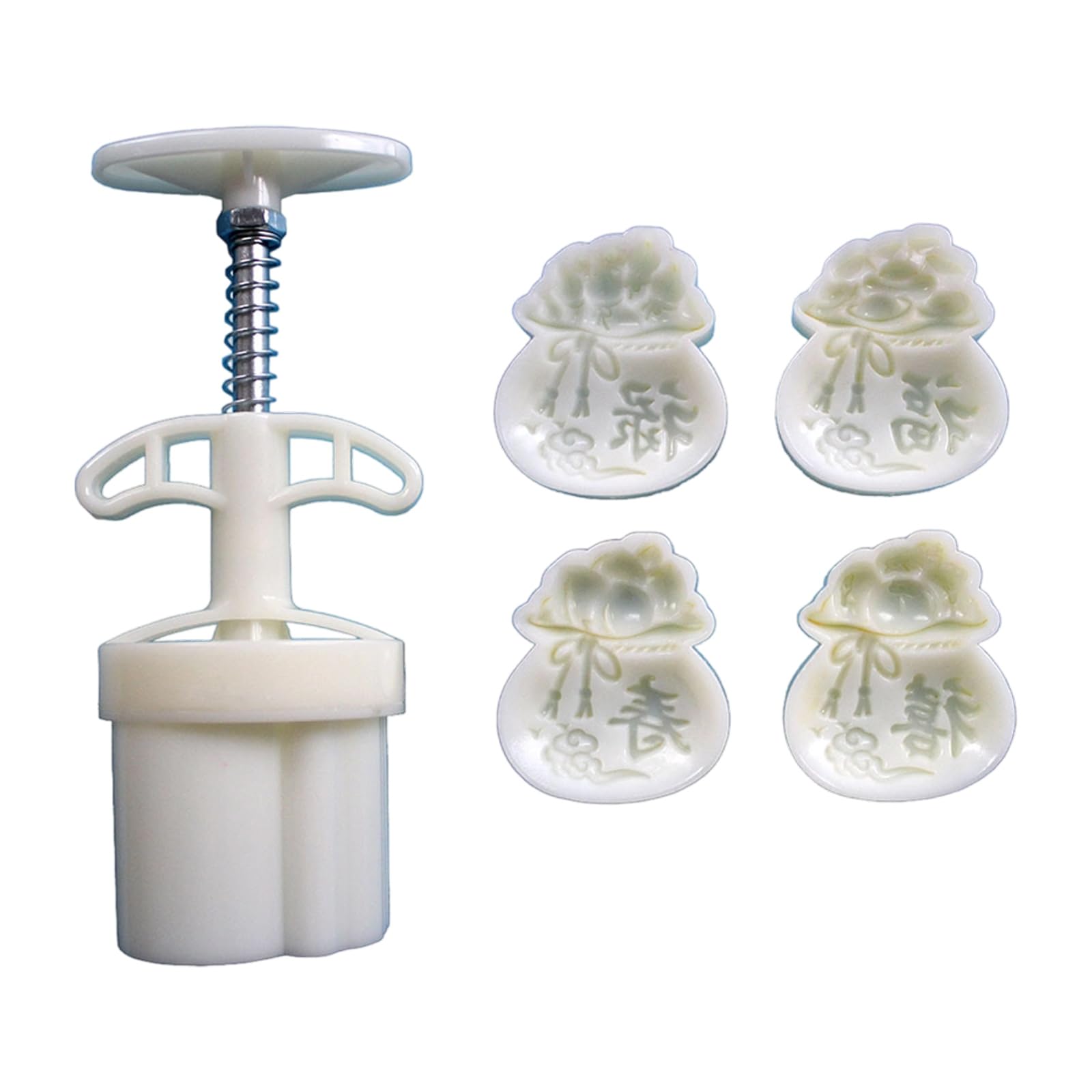 Tsophreniq Effective Cakes Pastries with 2 Size 50g 75g for Homemade Dessert and Pastries Easy Press Designs Hand Press Maker