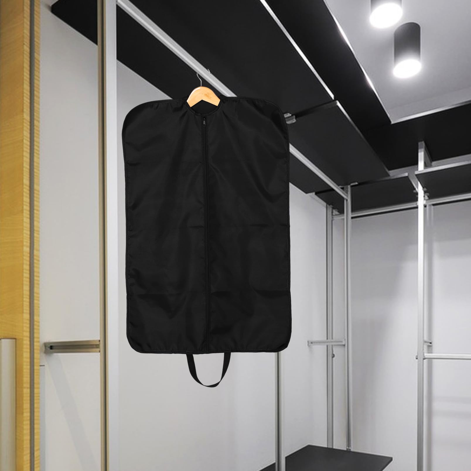 IMIKEYA Borsa Porta Abiti da Viaggio Pieghevole Organizer Vestiti Trasporto Camicia Cappotto Stoccaggio Armadio Borsone Viaggio Calcio