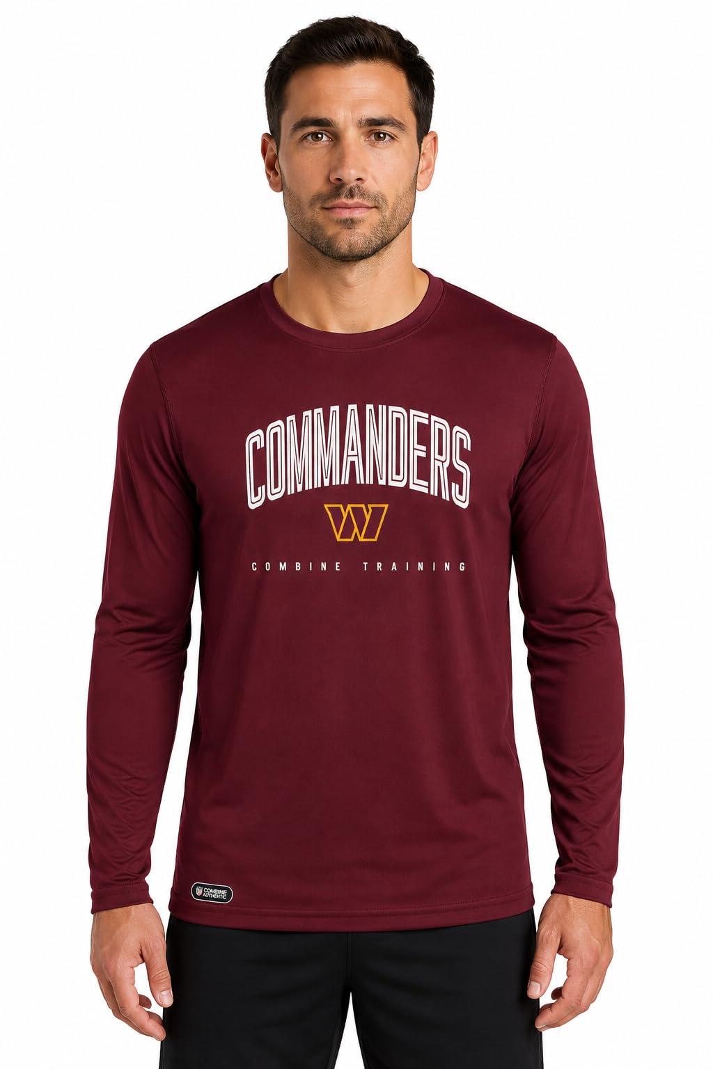 Outerstuff NFL Men's Team Color Long Sleeve Performance T-Shirt Top, Up Field