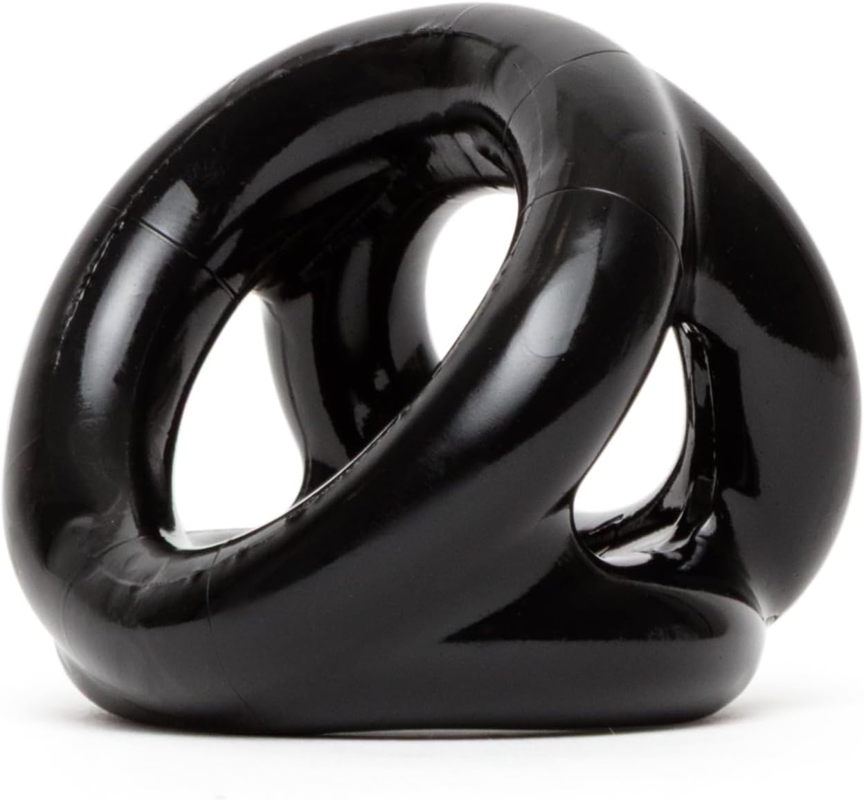 Lovehoney Stretchy Triple Cock Ring & Ball Sling Male Sex Toy | Flexible Penis Ring Enhancer for Shaft and Balls | Adult Couples Sex Toy Erection Enlarger Support for Harder & Long-Lasting Sensations
