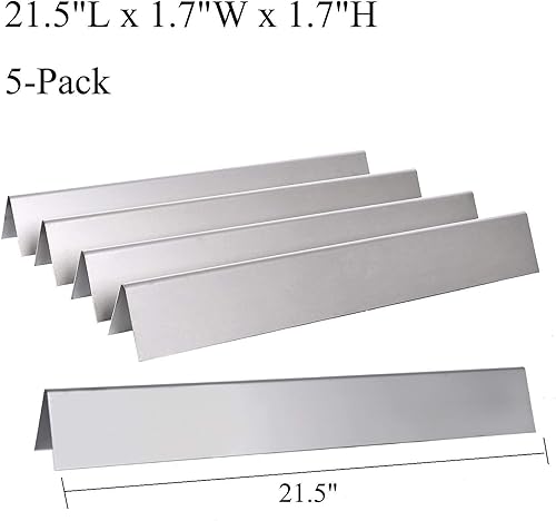 Miniatura 2 de GasSaf - Juego de tubos para quemador de 21,5 pulgadas y 27 pulgadas, repuesto para Weber Spirit E-210, S-200, S-210, E-210NG, Genesis Silver A,