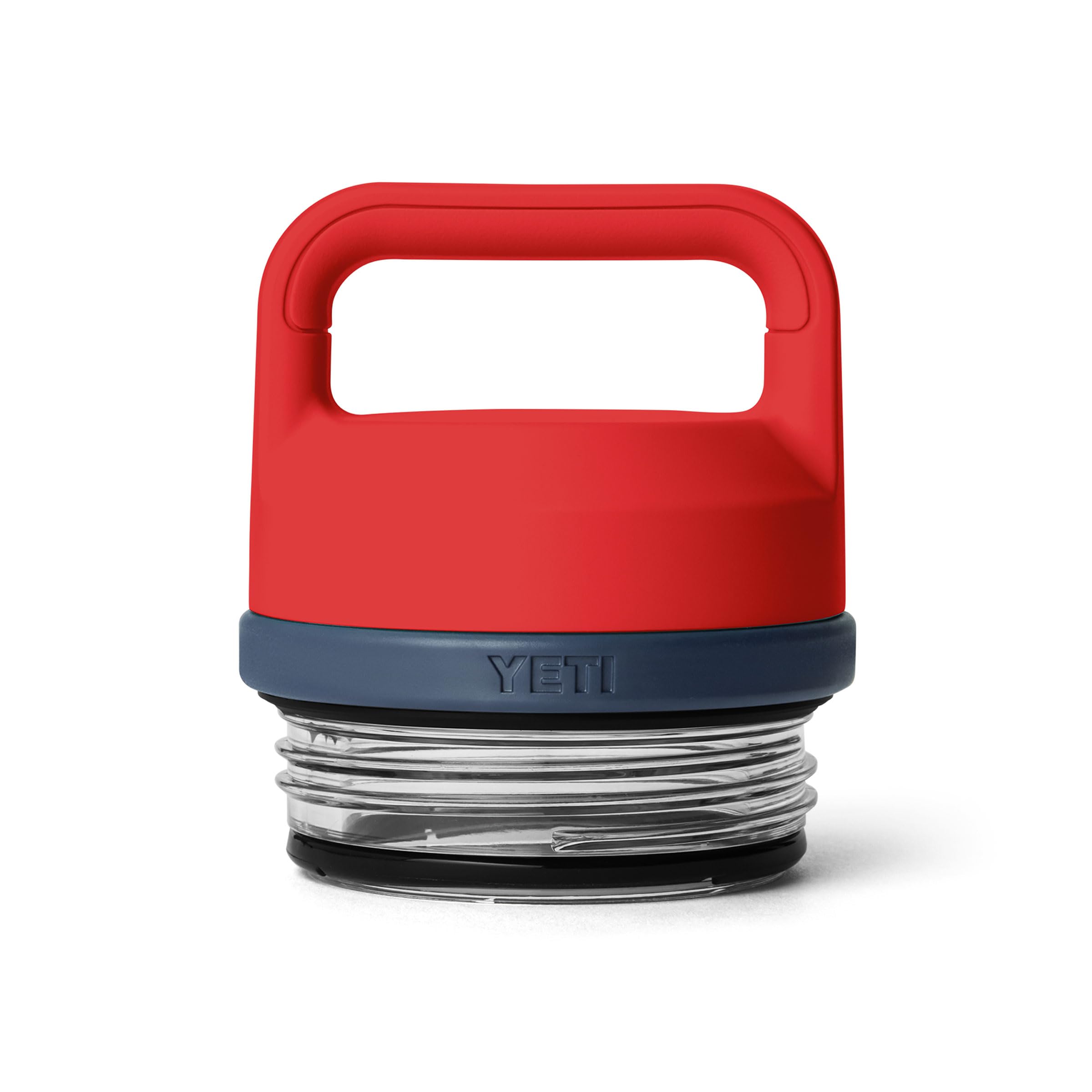 YETI Rambler Bottle Chug Cap, Rescue Red/Navy