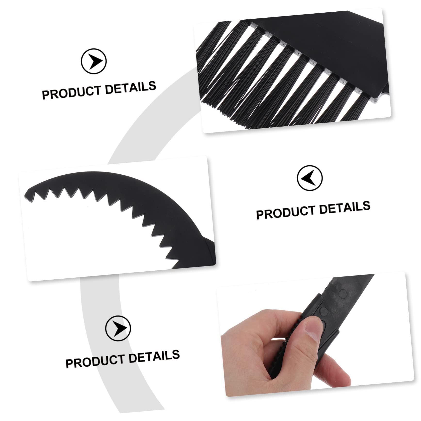 Toddmomy 5sets Crankset Brush Chain Cleaning Tool Brushes for Easy Maintenance Tight Spaces Lightweight and Portable Bike Washer Kit