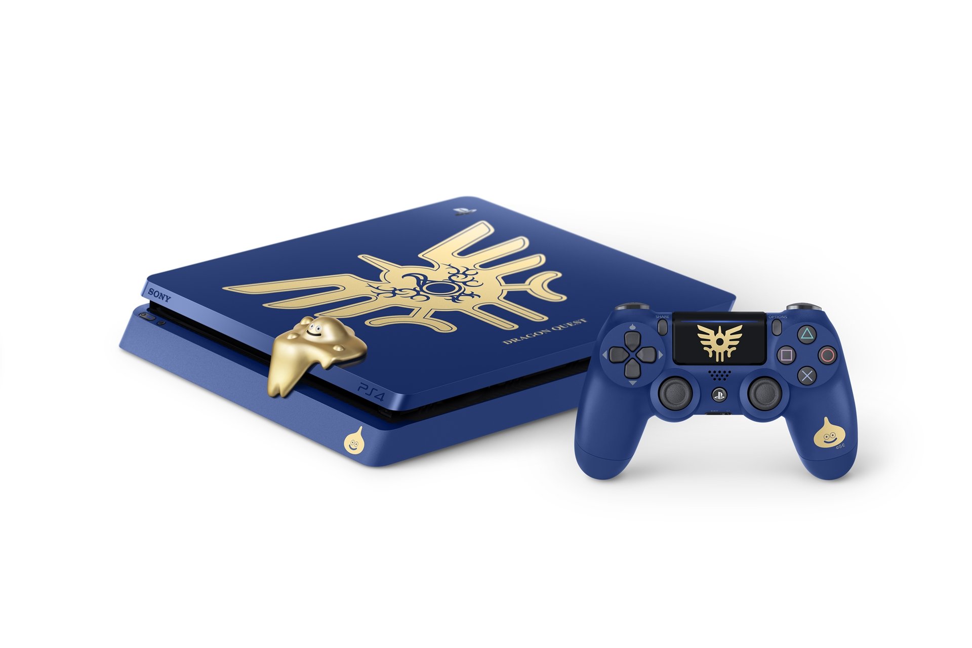 Playstation 4 - 1 Terabyte Slim Edição Limitada Dragon Quest +