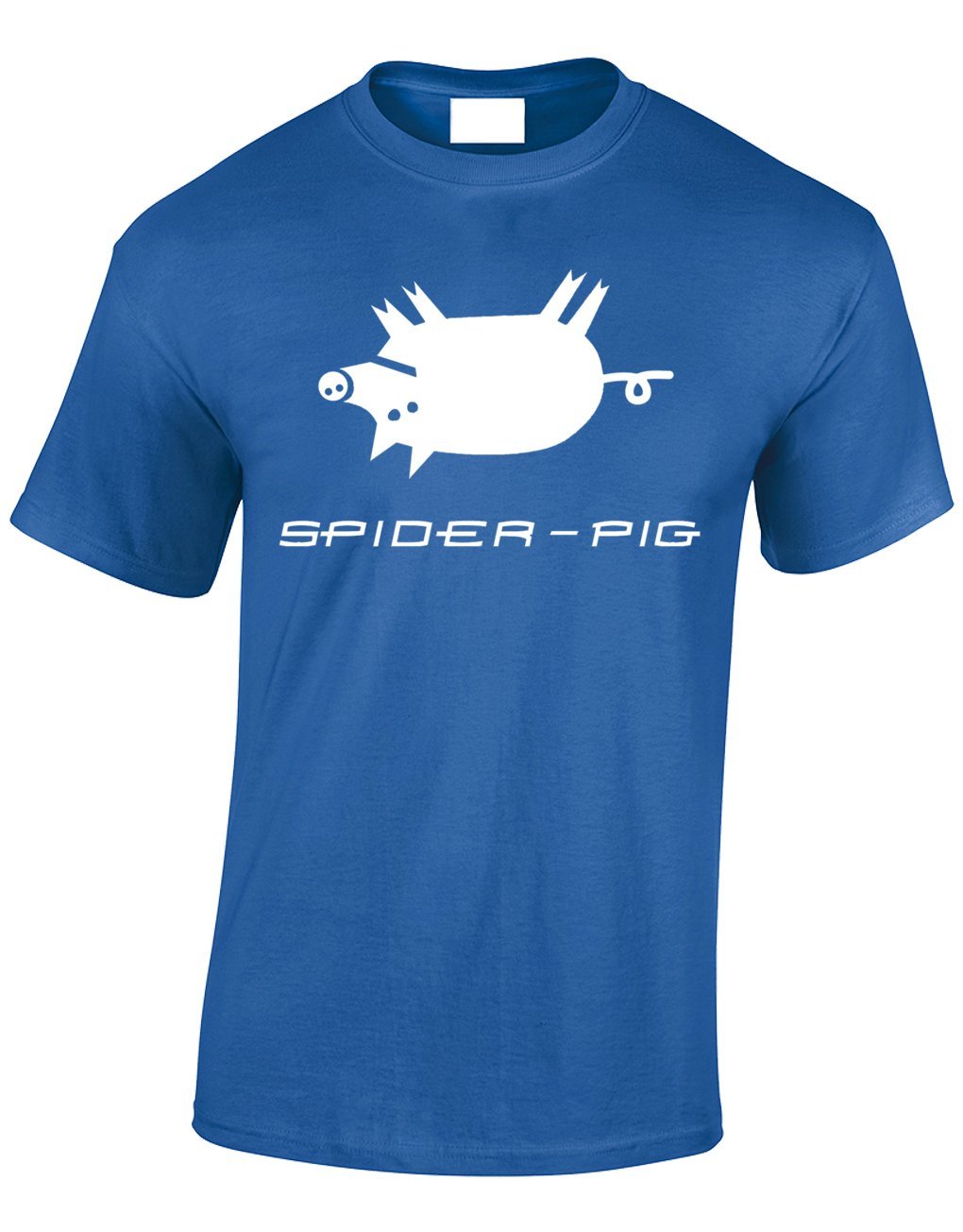 Crown Designs Men's Royal Spider Pig Comedy Tv Show Inspired For & Teenagers T-Shirts Tops - /X-Large