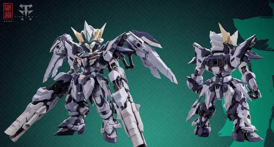 新品未使用未開封未組立海外製1/60スケールプラモデルキット Amazon | SDスケール天未 プラモデルキット CD-TGM01 塗装済メカ 機甲