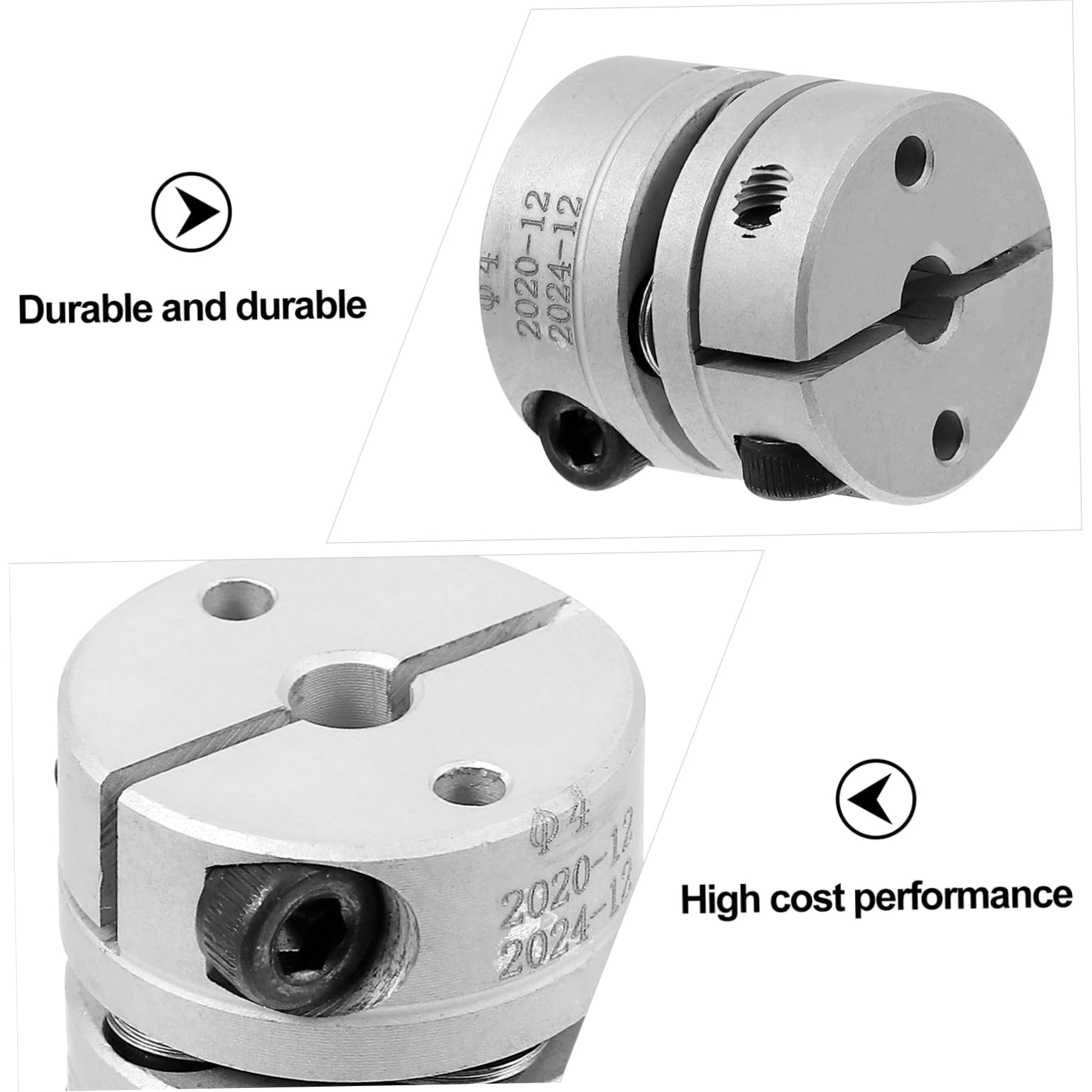 Cabilock Diaphragm Aluminum Alloy Shaft Coupling Encoder Connector Light Weight Motor Join