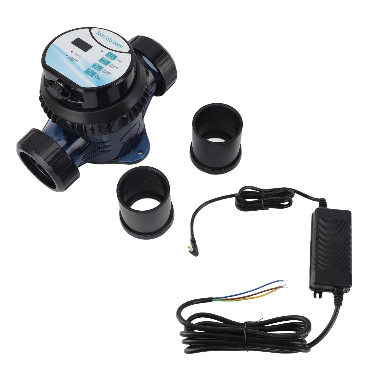 Cloratore Acqua Salata DC24V, Generatore di Cloro per Piscina