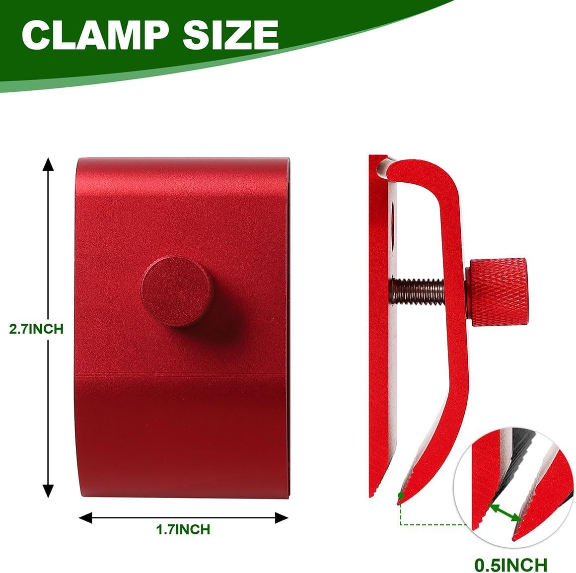 Tapestry Hanger, 4pcs Quilt Hangers for Wall for Display, Aluminium Blanket Hanger Clamps, Carpet Rug Display Rug Hangers for Wall Hangings (Red)