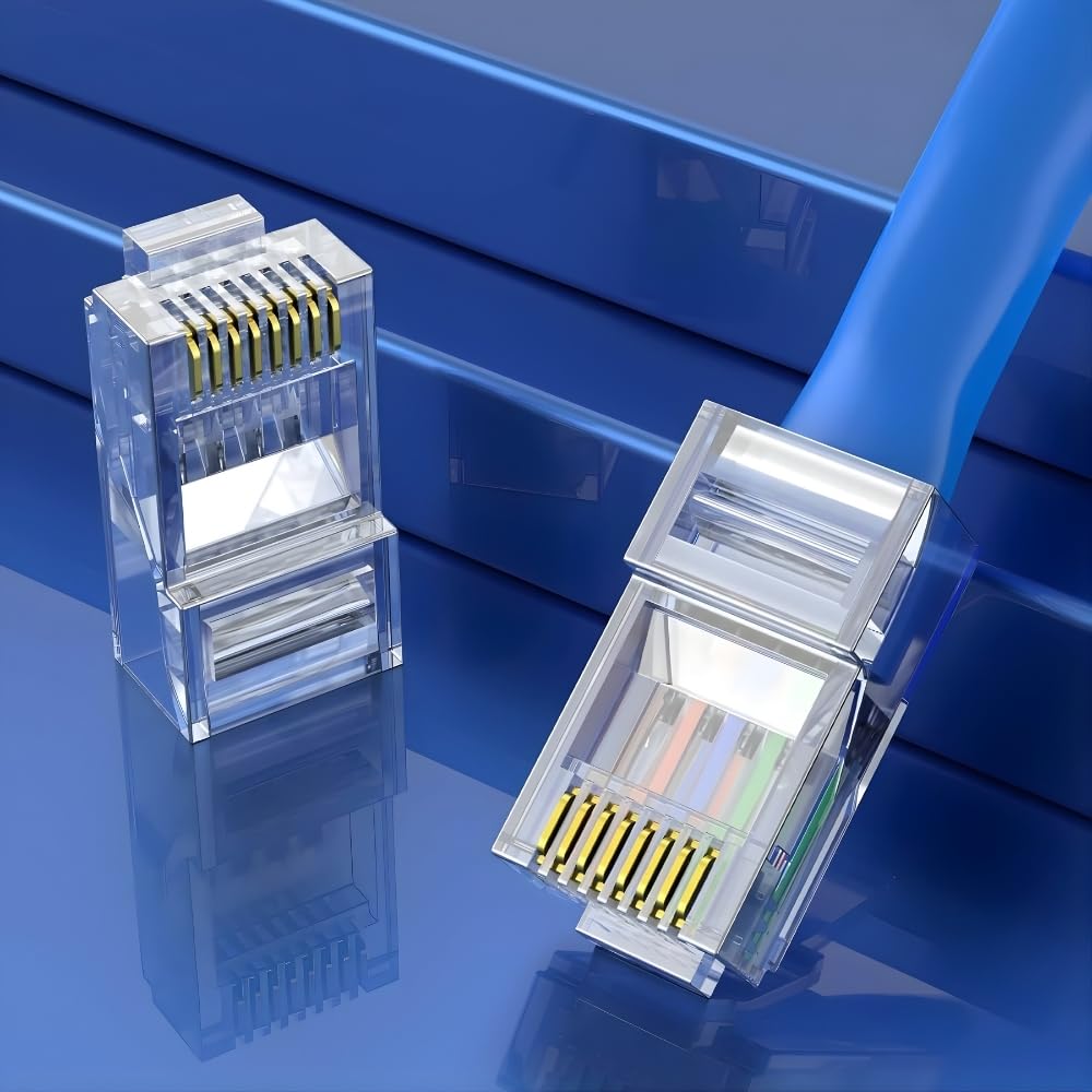 MN6 MN116F Cat6 Jack/20 Adet-EZ YENİ NESİL rj45 konnektör-8P/8C AÇIK UÇLU SOKET/rj45 jack (20)
