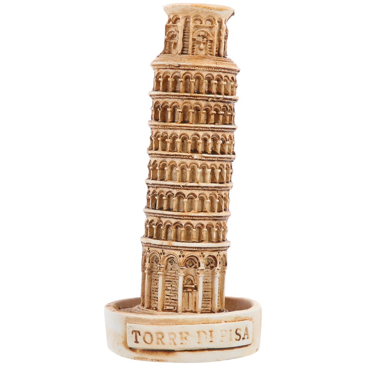 Alasum Leaning Tower of Resin Statue Fish Tank Decor 4 13 Miniature Aquarium Ornament Realistic Italy Landmark Landscape