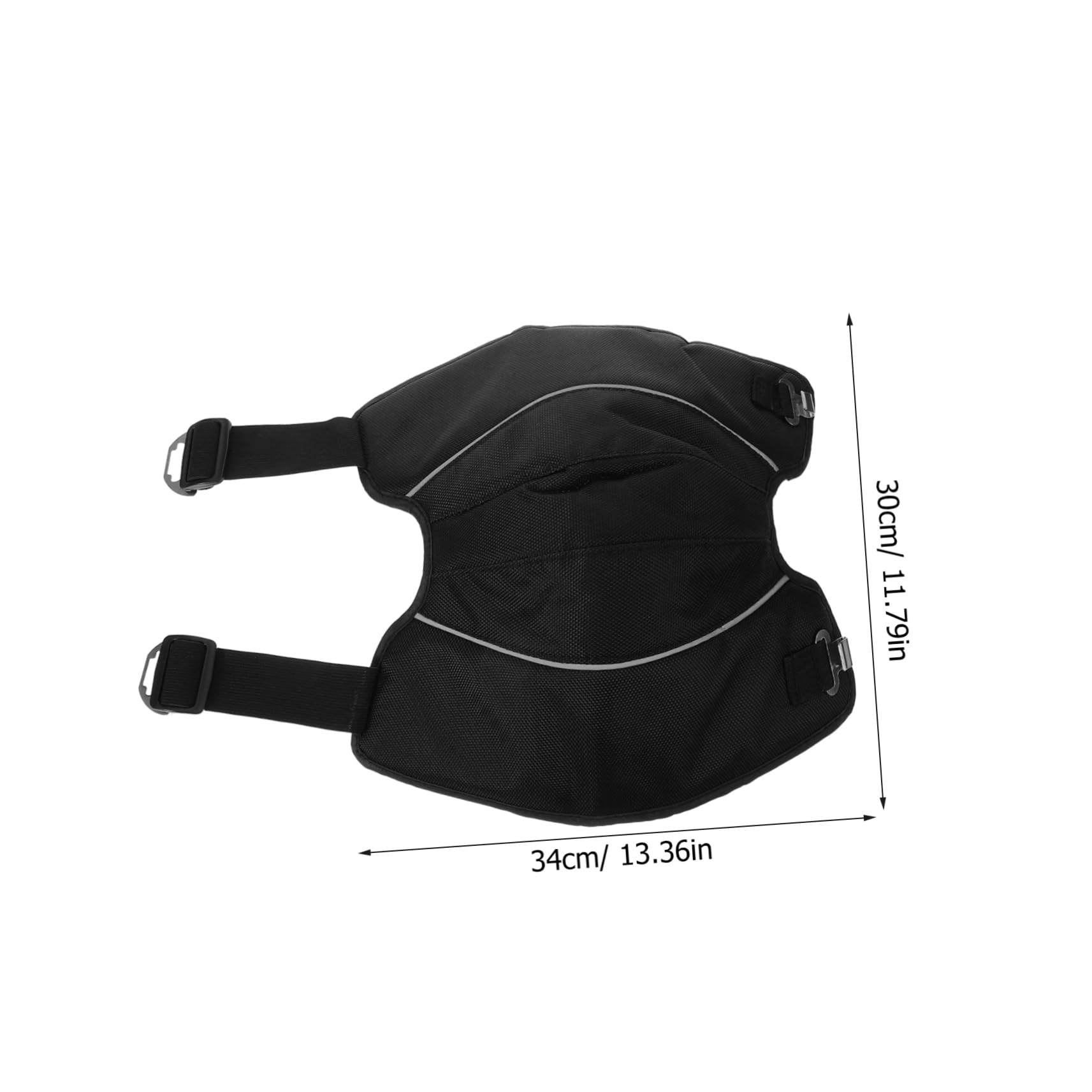 minkissy Fahrrad Protektor Größe Abdeckung Sport Schutzausrüstung Knieschützer Radfahren Pads Wachen Für Für Erwachsene Oxford-stoff Black