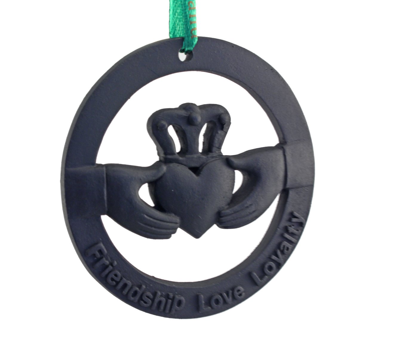 Irish Claddagh Turf Hanging Ornament