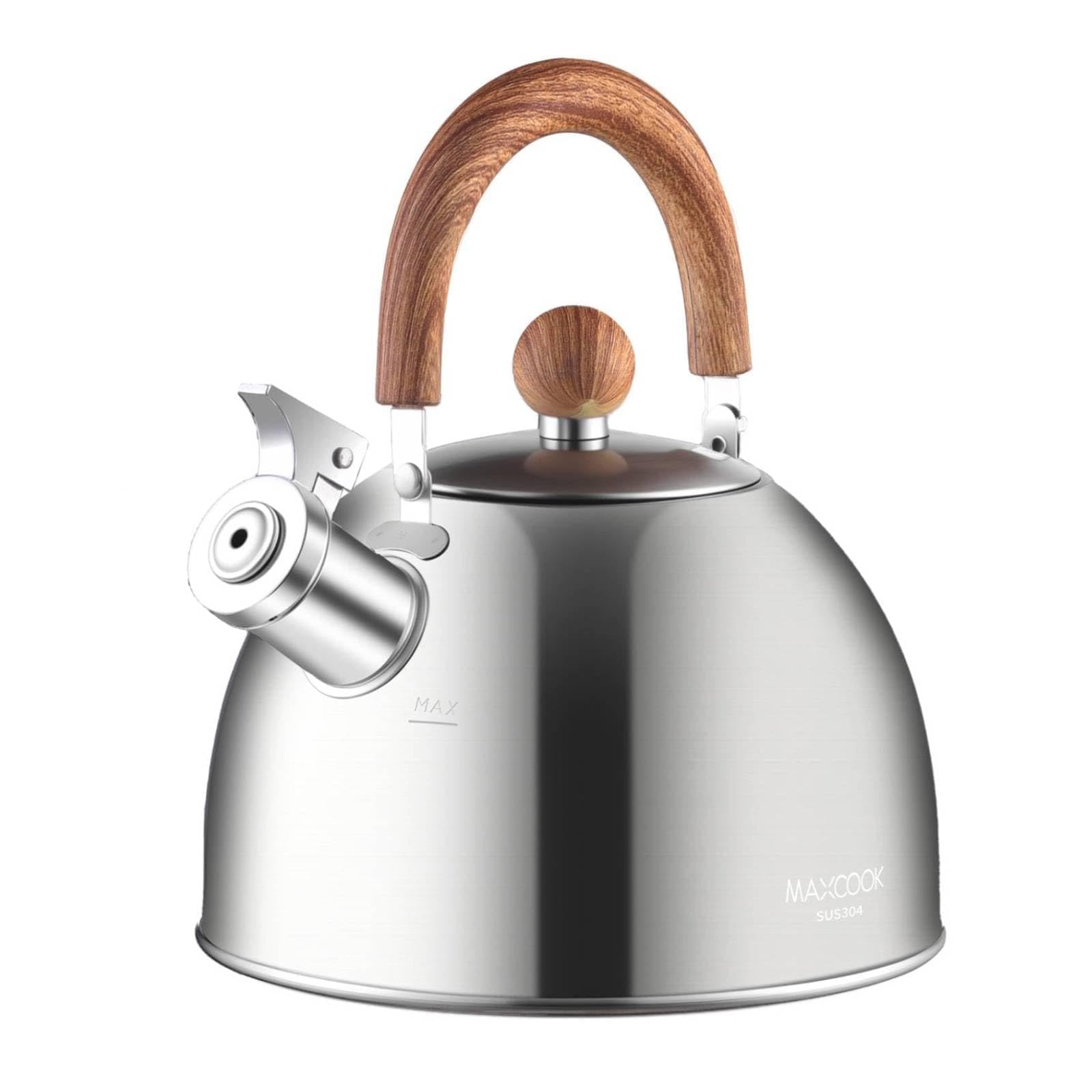 MAXCOOK 18/8 Stainless Steel Tea Kettle - tea kettles | Mubboo