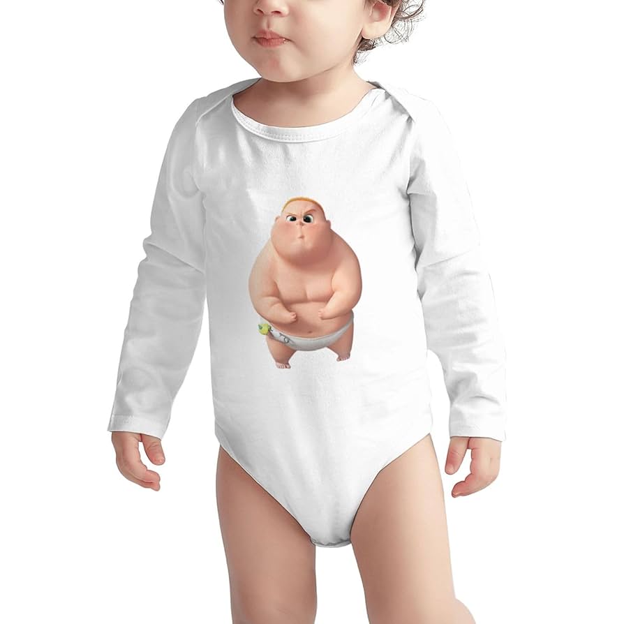 Amazon.co.jp: Baby Boosボス・ベイビー ロンパース 長袖