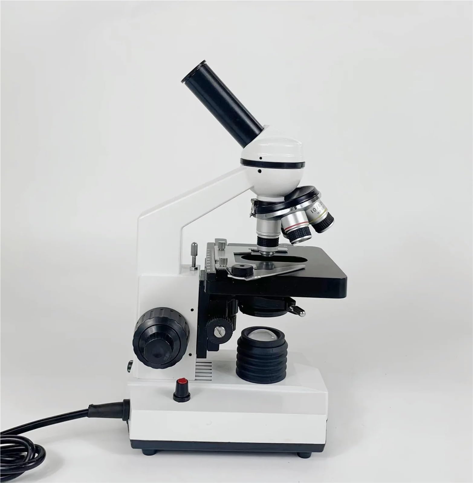 Mikroskop Biologiczny Monokularowy A Led Xp201 40X-1600X Dla Studentów Delle Scuole Superiori - Dla Laboratoriów Naukowych I Naukowych W Domu.