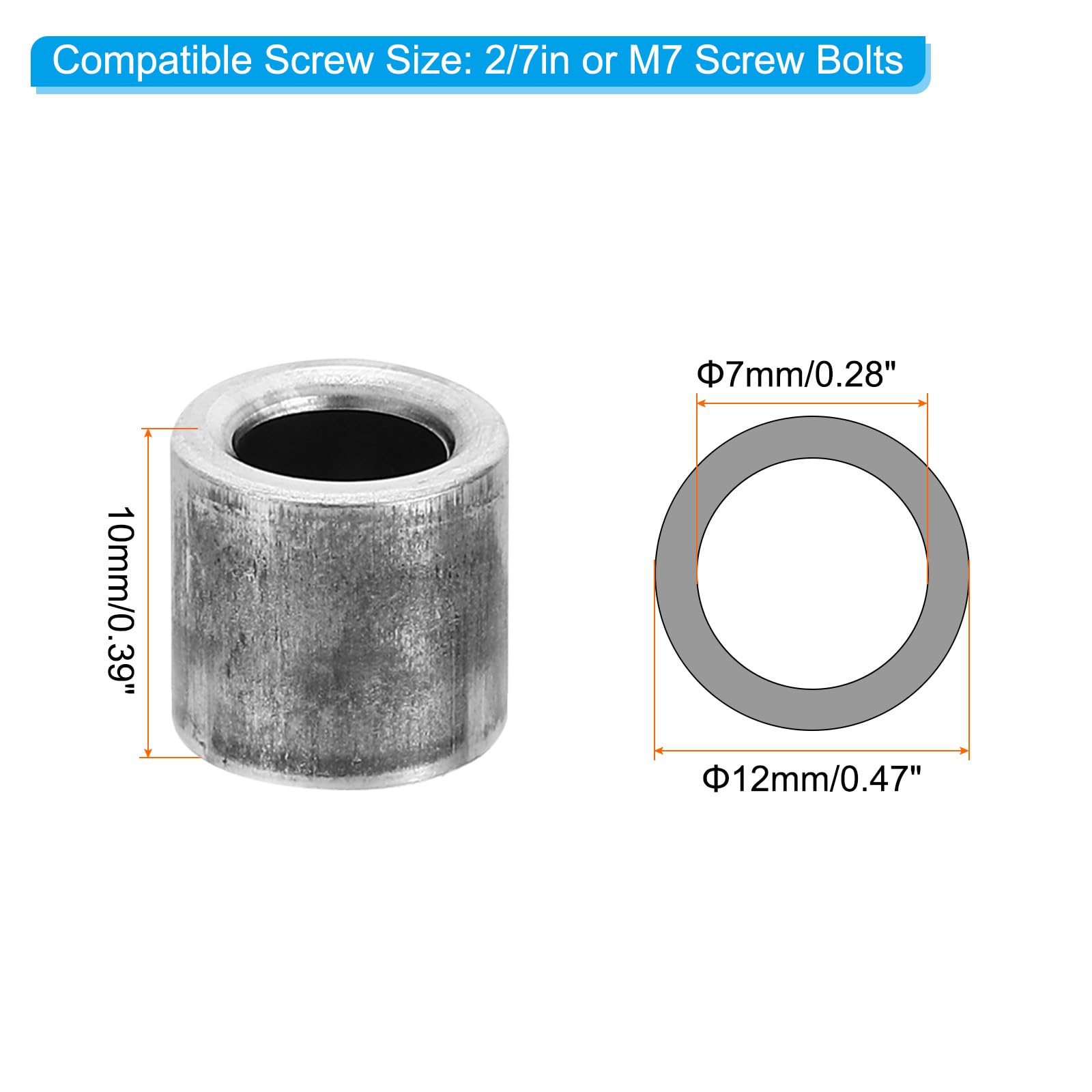 PATIKIL M7 Steel Spacers - Image 2