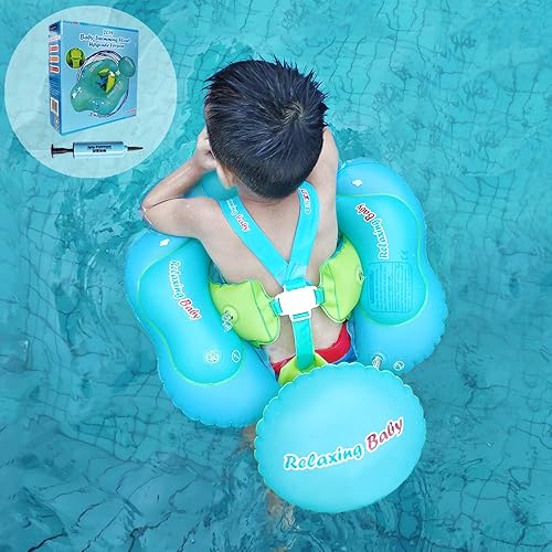 Miniatura 7 de Flotador inflable de natación para bebé, anillo de cintura para niños, flotadores inflables para piscina, juguetes accesorios de piscina para la