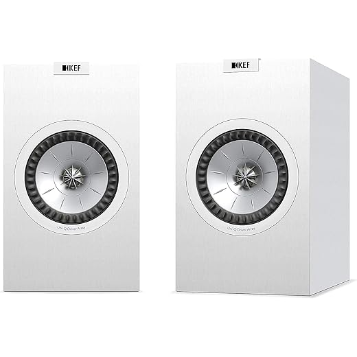 KEF Q150 White Bookshelf Speakers - Pair