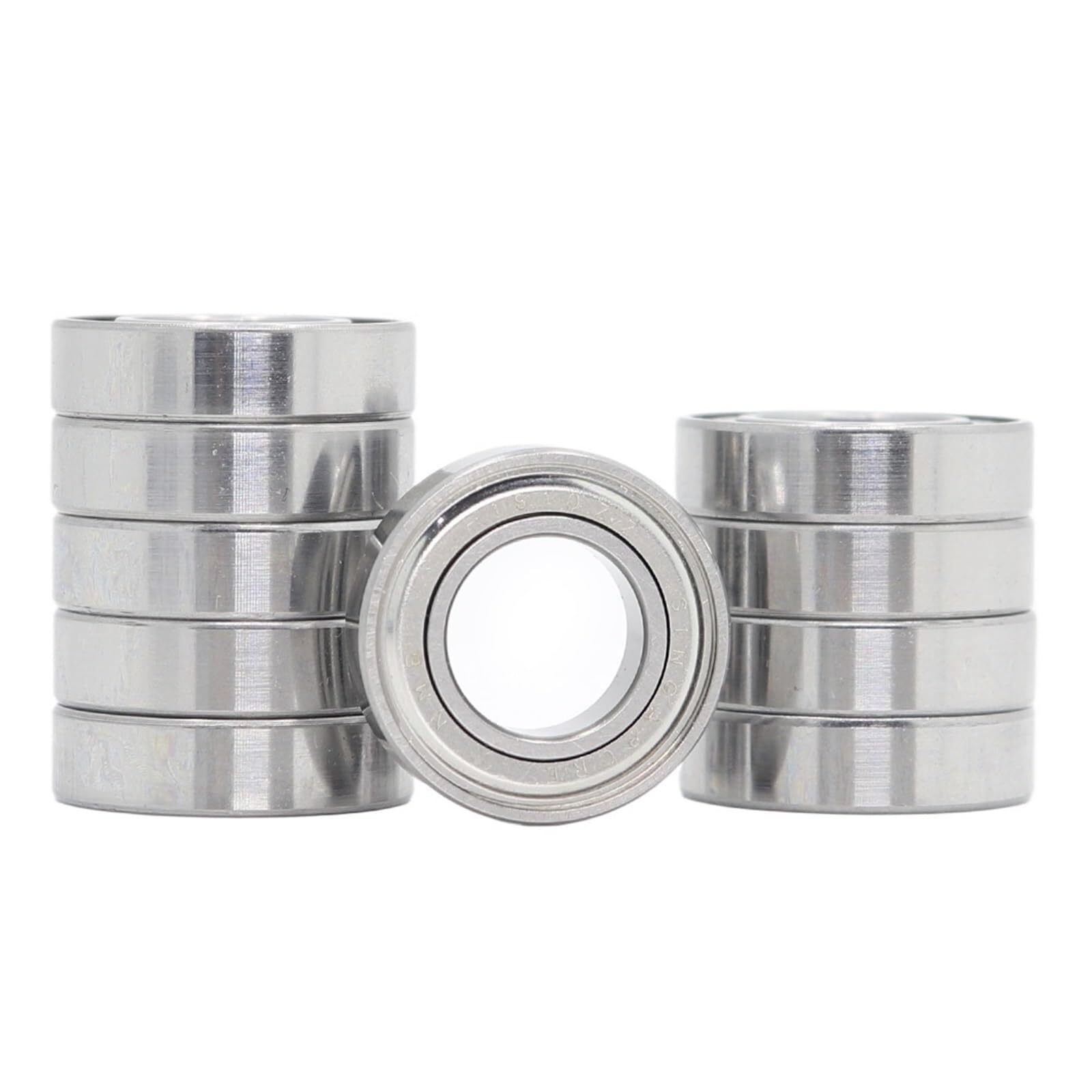 Abgedichtete Lager, 6800ZZ Lager ABEC-5 (10 Stück) 10 x 19 5 mm metrisches Dünnschliff-6800Z-Kugellager 6800 ZZ 61800