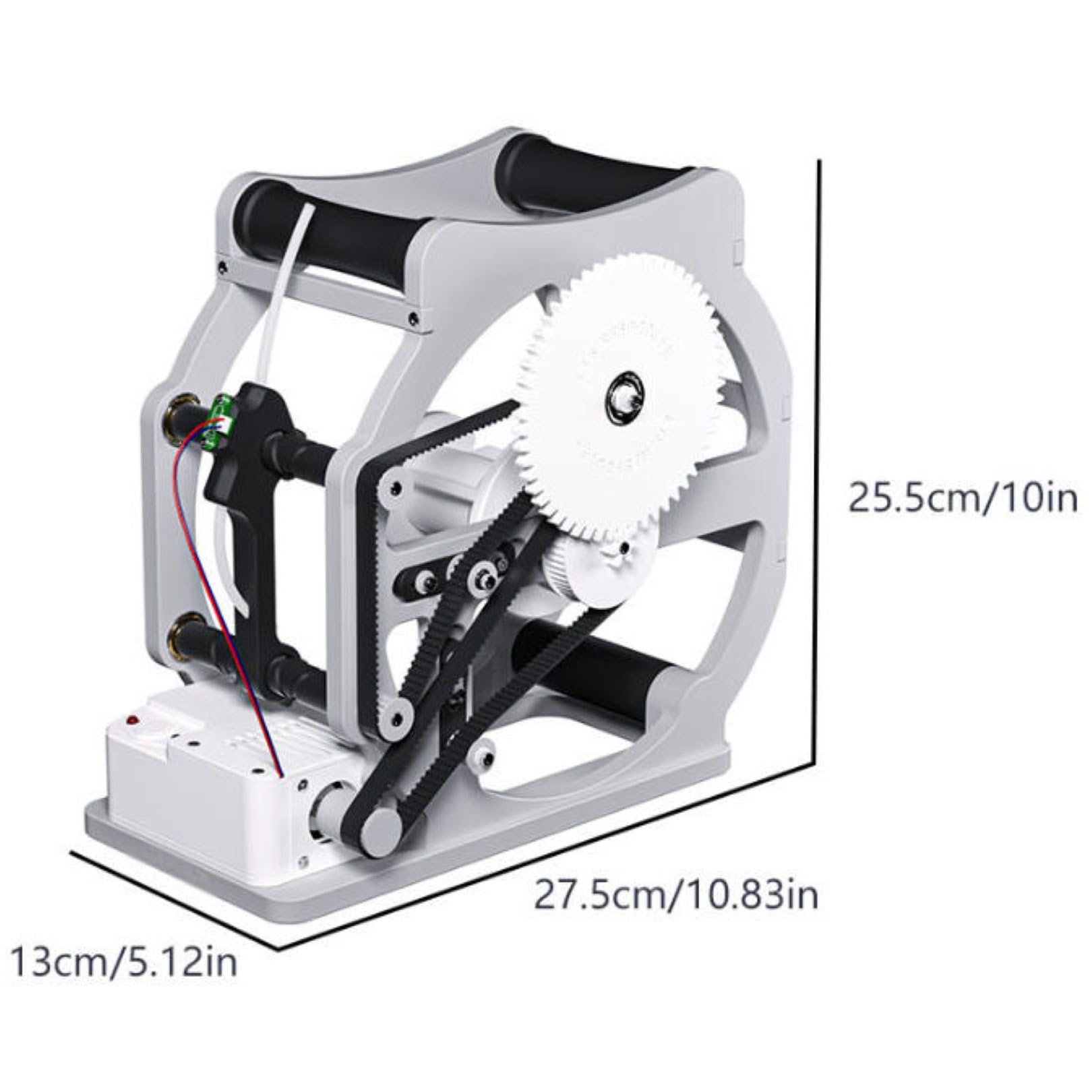 Auto 3D Filament Respooler, Automatische Respooling Maschine mit Smart Start & Stop Funktion Elektrischer Spulenaufwickler für 1 kg Spulen