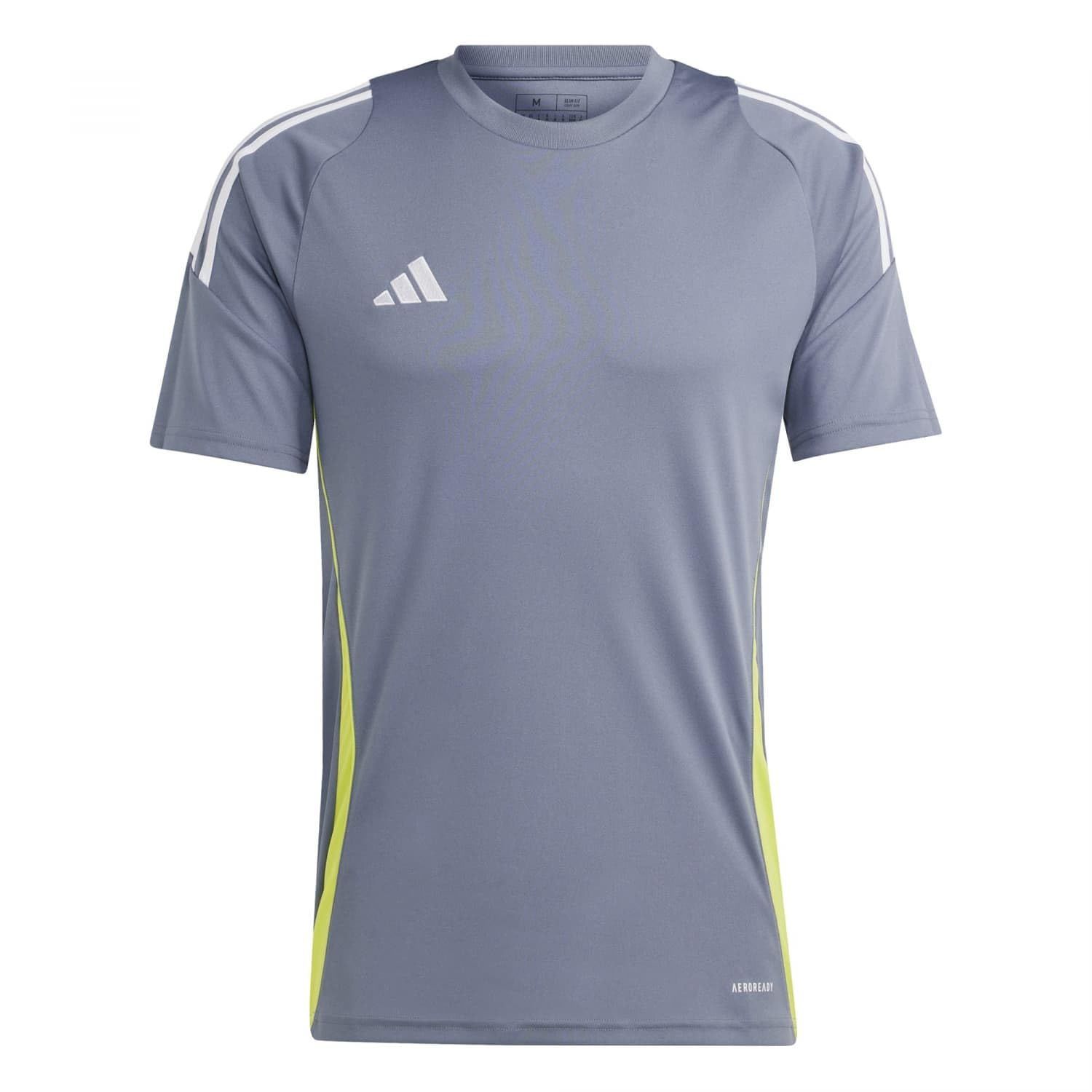 adidas Men's Tiro 24 Shirt, Team Onix/White/Team semi sol Yellow, XXL
