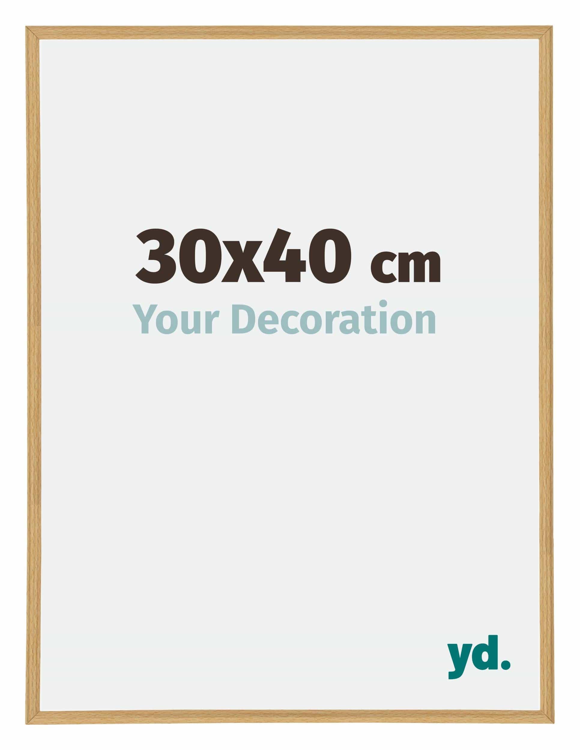 Your Decoration - Puzzle frame 30x40 - Beech Light - Puzzle frame 500-1000 Pieces - Plastic Photoframe - Annecy
