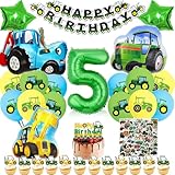 Photo Gallery decorazioni compleanno tema trattore 5 anni maschietto, set addobbi festa palloncini grandi e banner agricolo, adesivi bambini per giochi + decorazioni torta (kit compleanno trattore bambino 5 anni) Photo Gallery decorazioni compleanno tema trattore 5 anni maschietto, set addobbi festa palloncini grandi e banner agricolo, adesivi bambini per giochi + decorazioni torta (kit compleanno trattore bambino 5 anni)