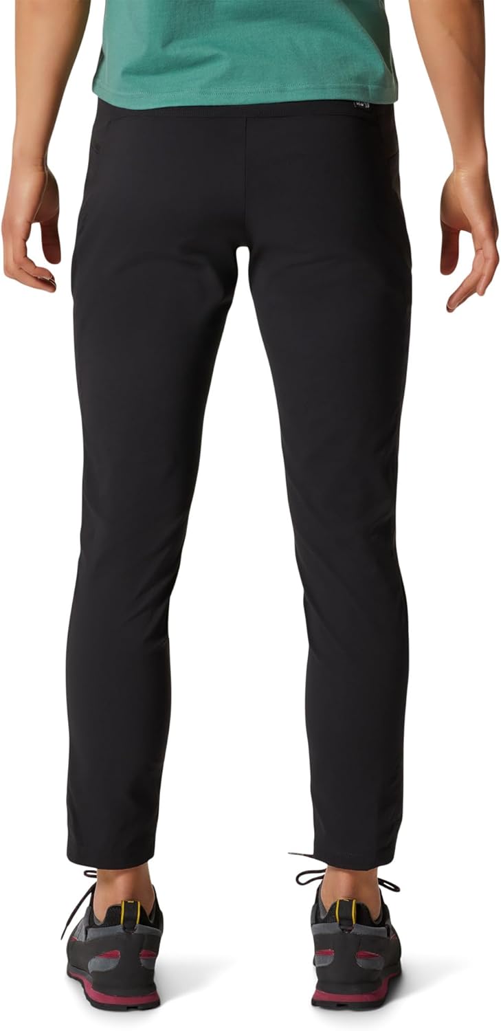 Mountain Hardwear Women's Dynama High Rise Ankle Pant, Black, Medium x Regular - Image 2