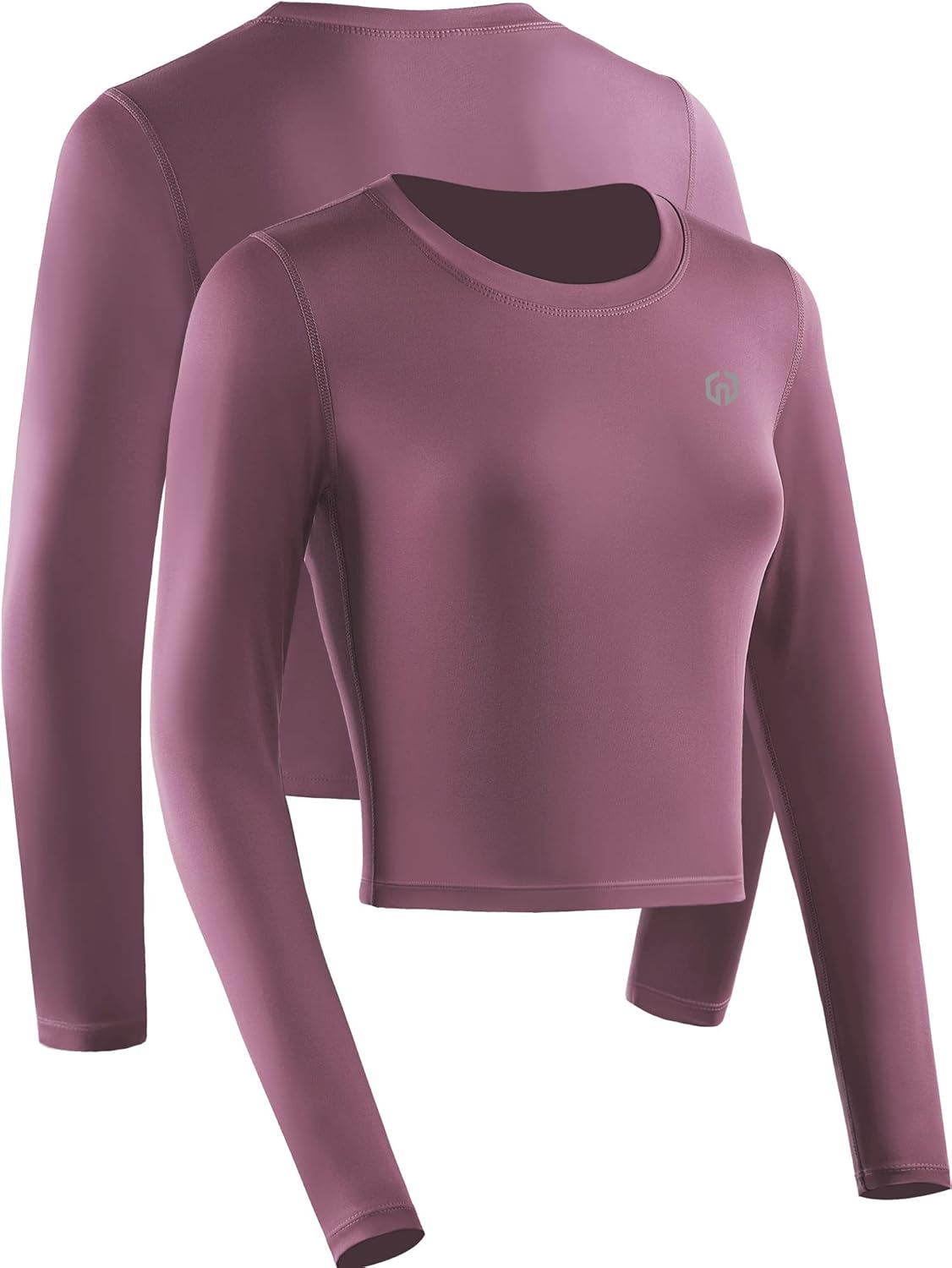 NELEUS Women's 3 Pack Compression Workout Athletic Shirt - Image 5