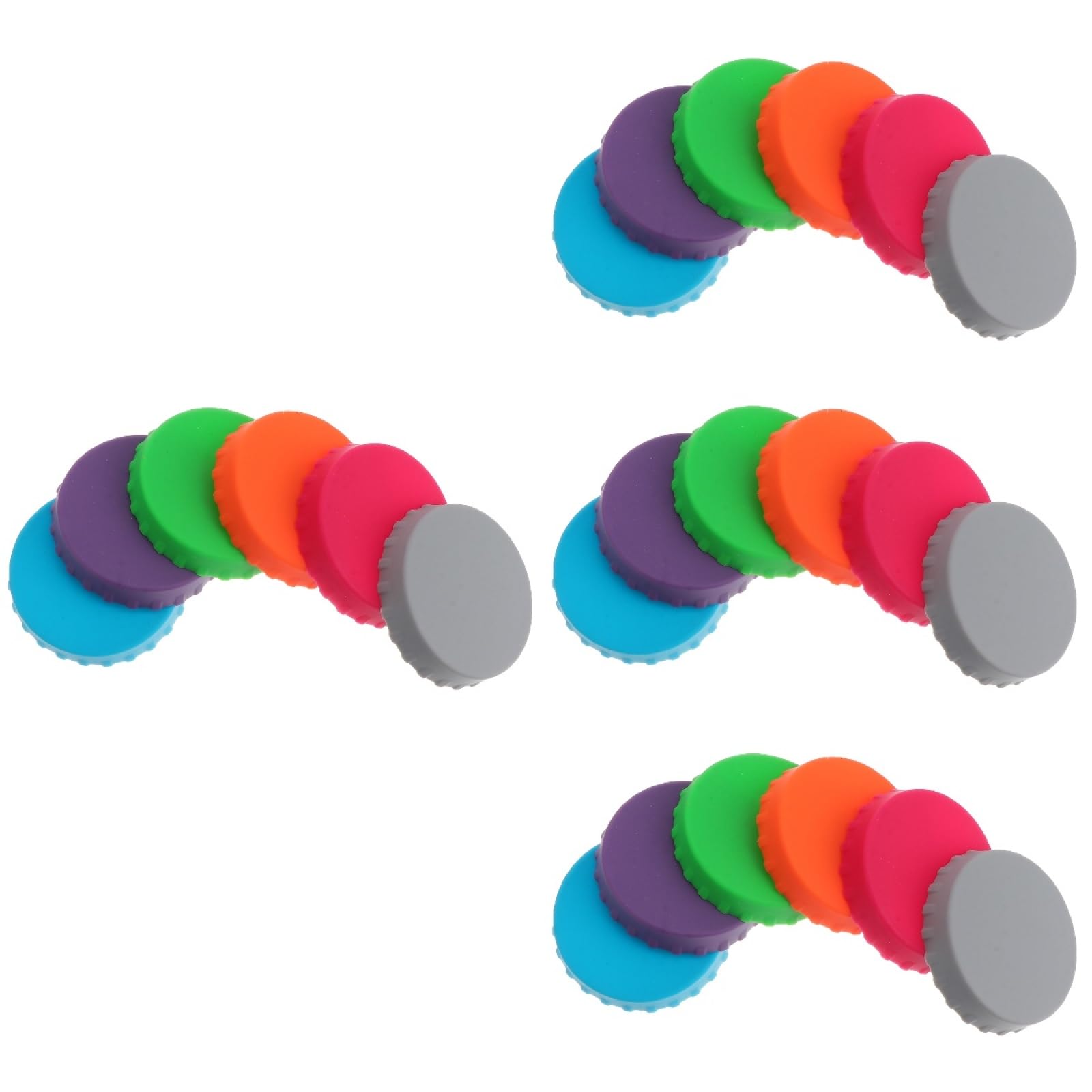 Couvercles de canettes de soda Healeved silicone protection canette standard colorée