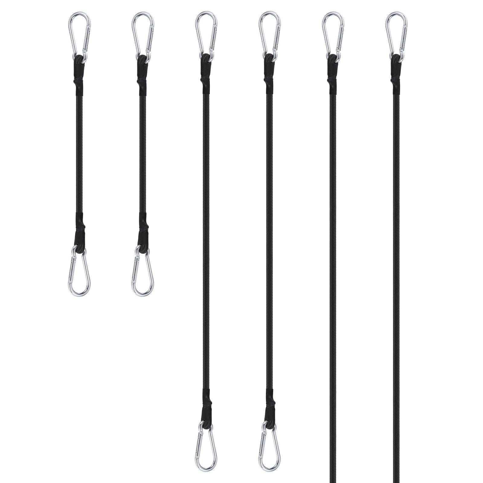 PATIKIL 11.8" 23.6" 35.4" Bungee Cords with Hooks