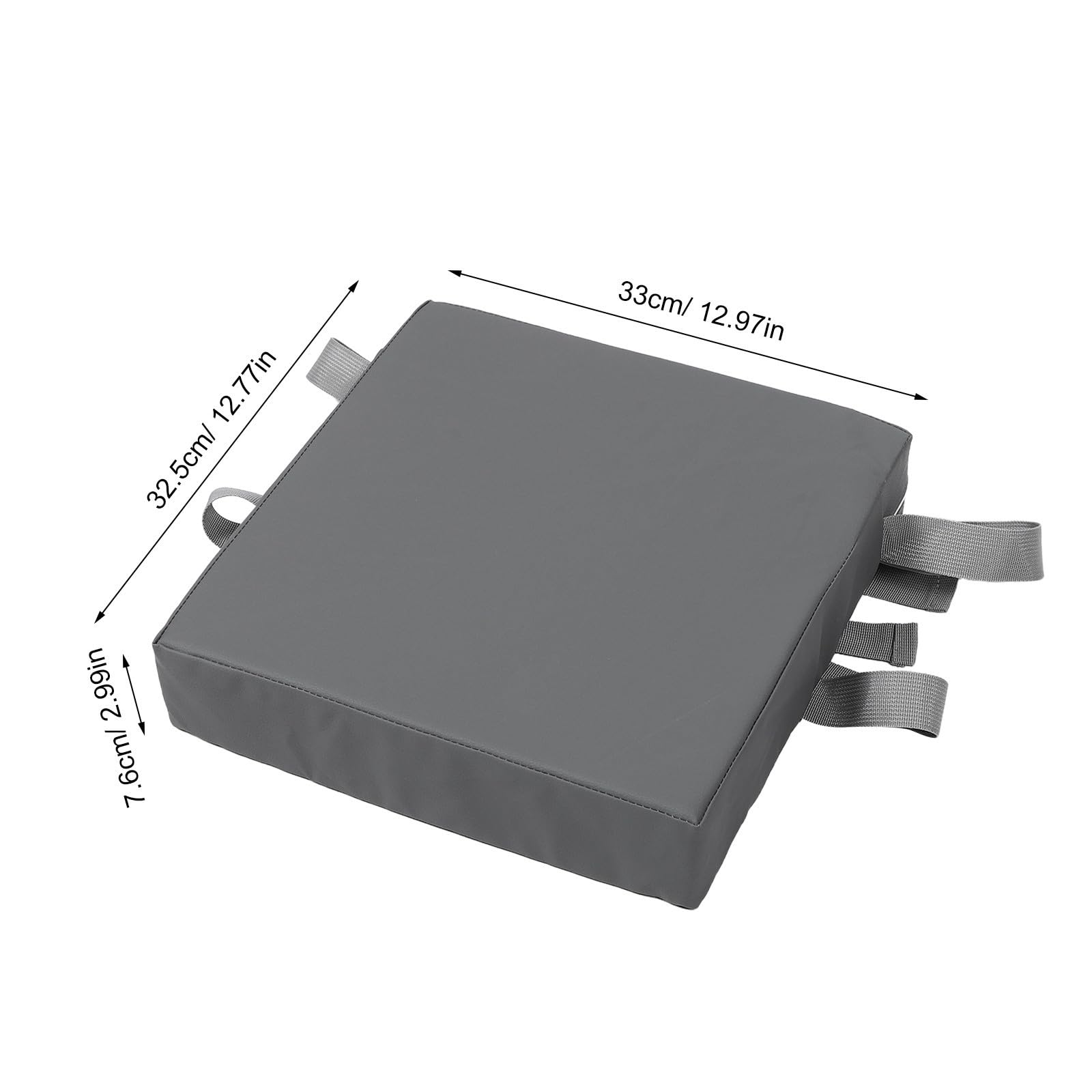 Abaodam Cojín Elevador para Silla de Pequeño de Piel Sintética