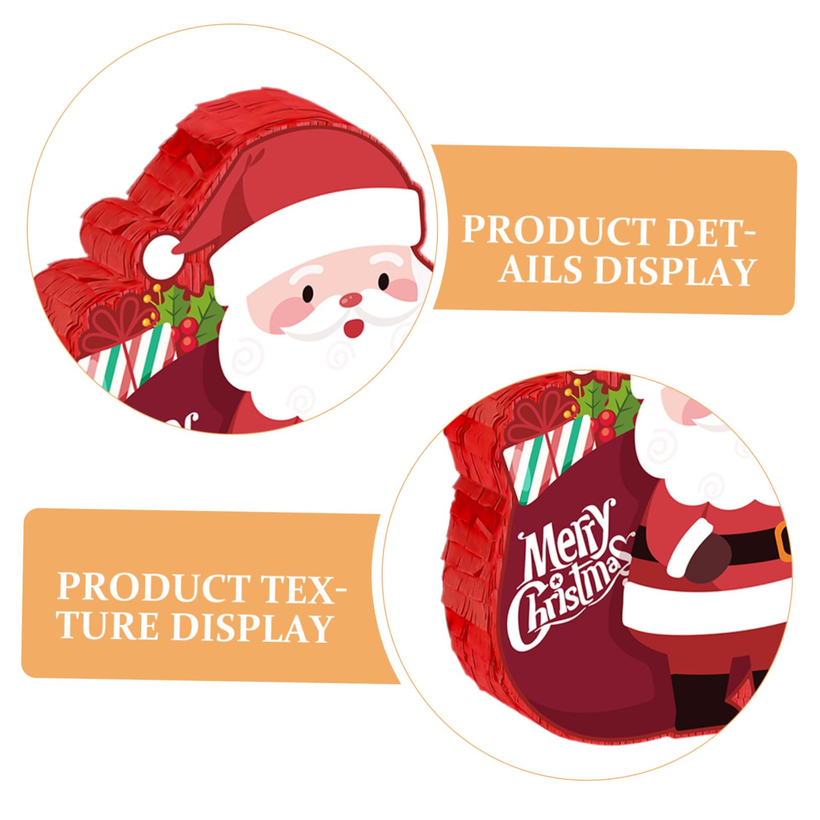 Cabilock Artículos Para Fiestas Navideñas Juego De Dulces Navideños Juego De Aplastar Piñatas Artículos Para Fiestas Navideñas