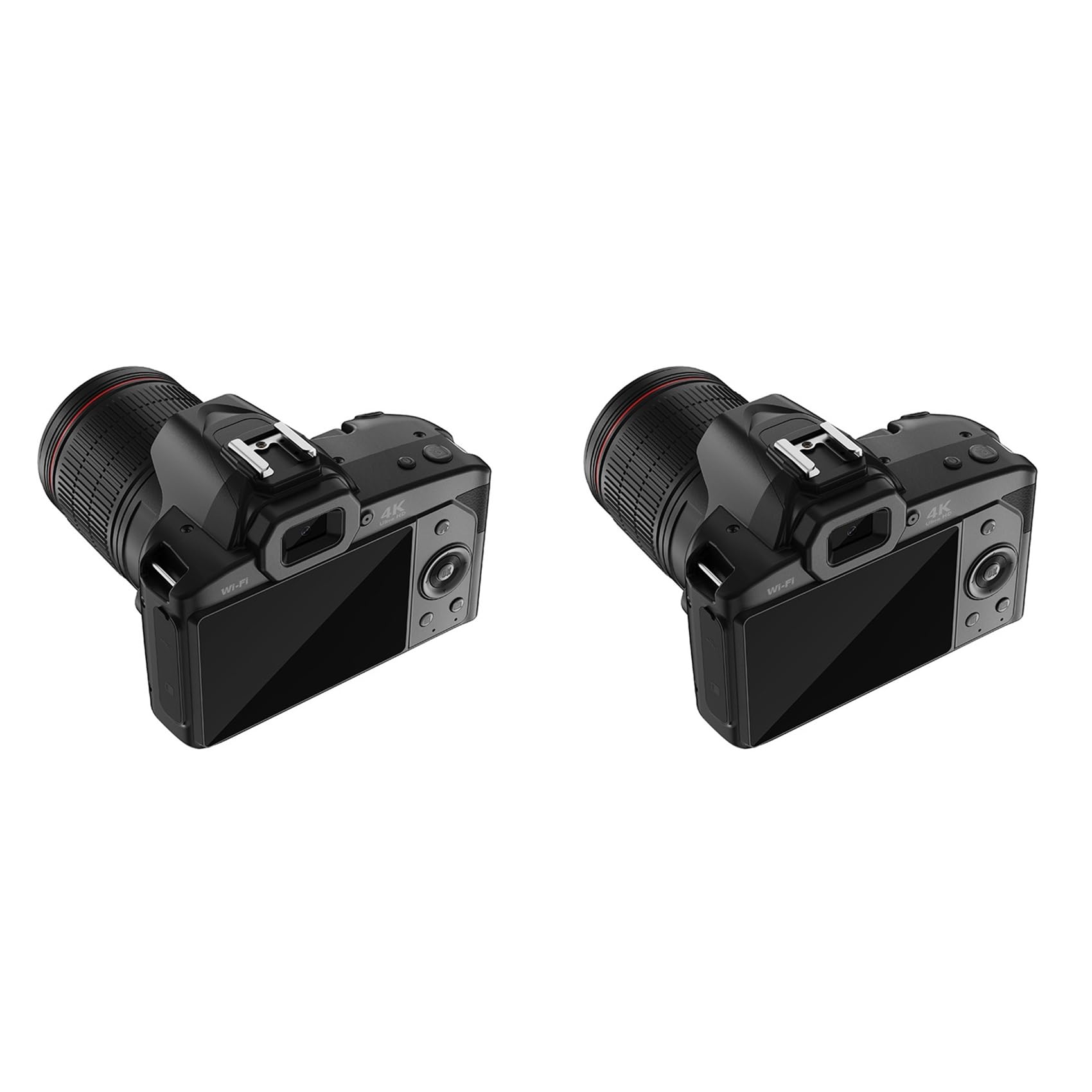 Caméscope à double objectif 4K D5 6400 mégapixels zoom 16X WiFi - 8