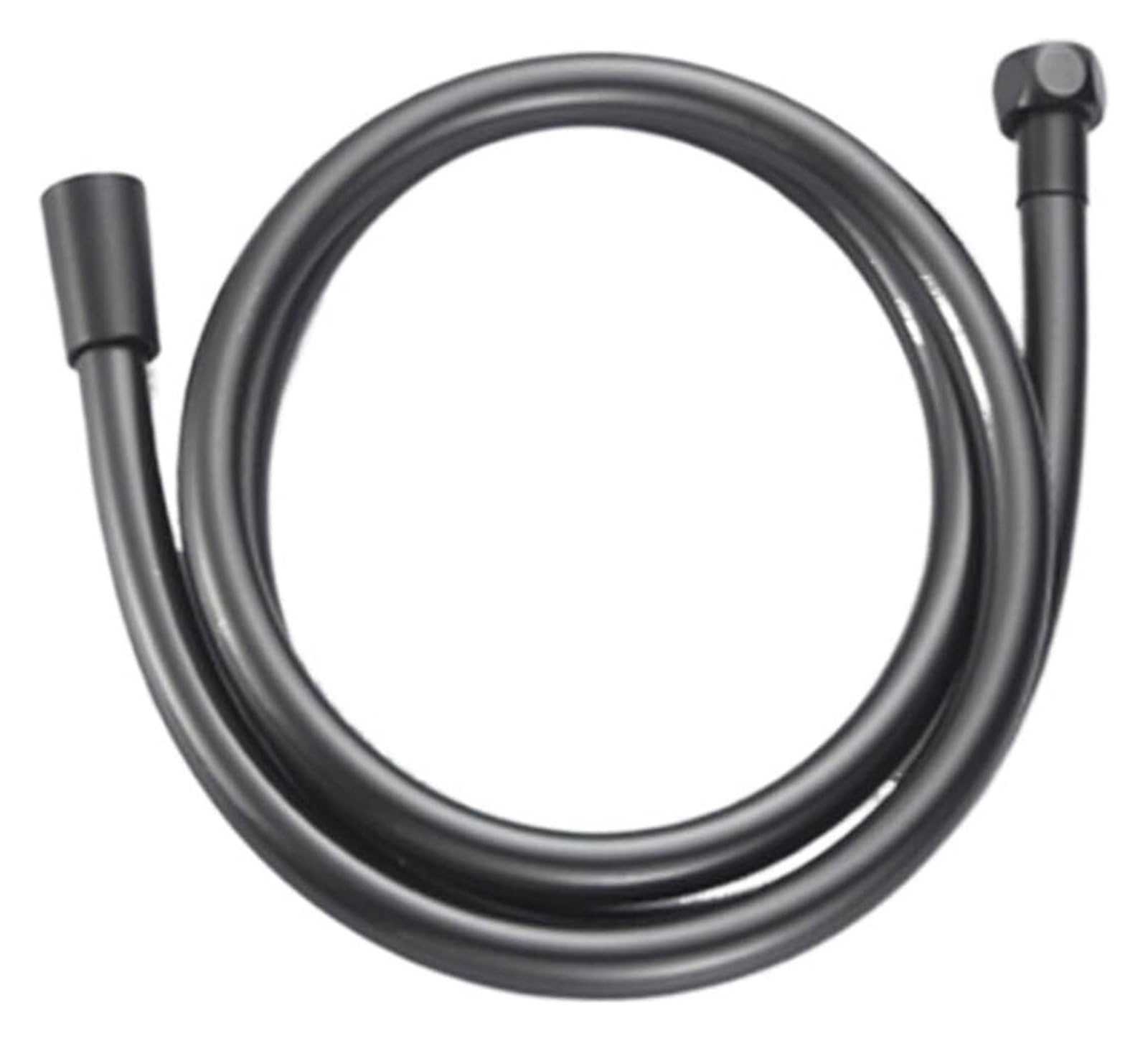 Universal-Brauseschlauch, 1,27 cm, PVC, 150–300 cm, mehrfarbig (schwarz, 300 cm), auslaufsicher, ideal für Zuhause und Badezimmer, flexibler Duschschlauch