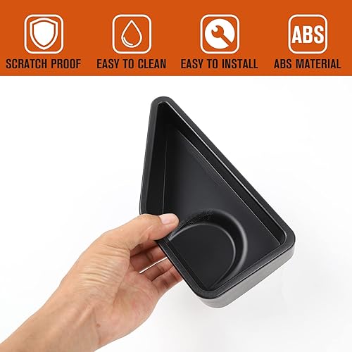 Miniatura 4 de JeCar Bandeja de almacenamiento para portón trasero Jeep JL, organizador de puerta de maletero, accesorios interiores para Jeep Wrangler JL y